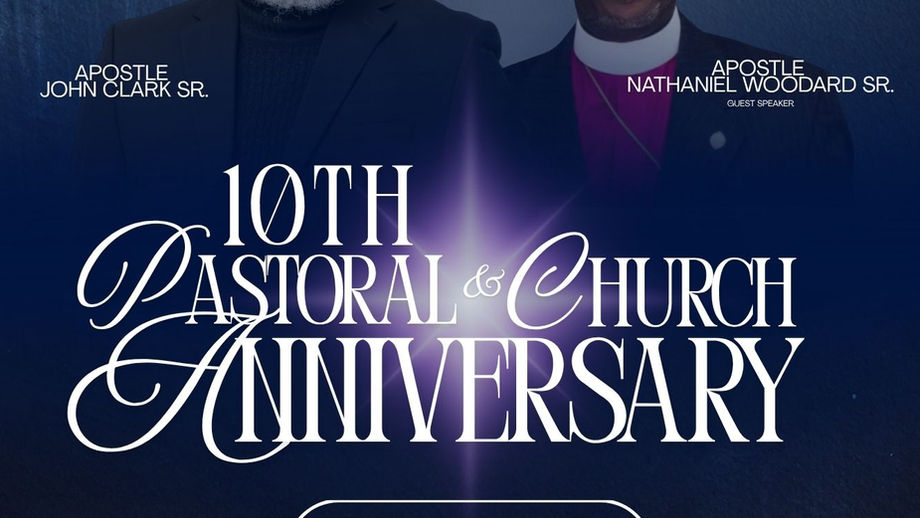 Verity's 10th Anniversary - Apostle Nathan Woodard
